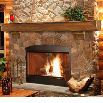 Tahoe Fireplace Mantel Shelf