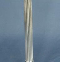 Tall Sterling Silver Candle Holder