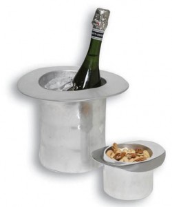 Top Hat Champagne and Nuts Bucket
