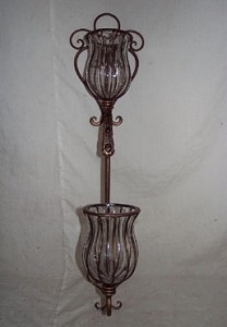 Two Candle Wall Sconce