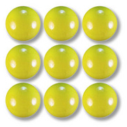 Yellow 14mm Round Marbles