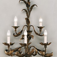 Acanthus Sconce with 5 Lights