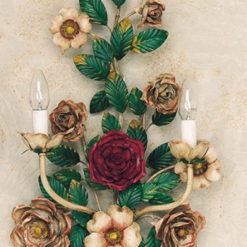 Article 143 Sconce with Big Roses