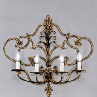 Article 148 Forged 4 Light Sconce