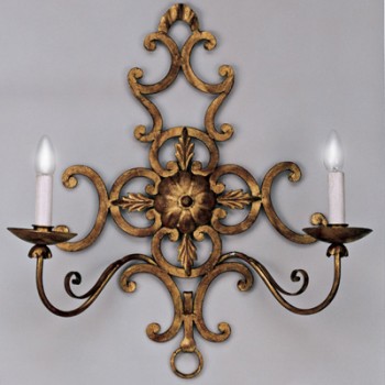 Article 189 Forged 2 Light Sconce