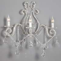 Article 429 3 Light Crystal Sconce