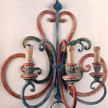Article 8013 Large Forged Sconce