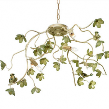 Bird and Blossom Ceiling Mount 34 inches x 20 inches