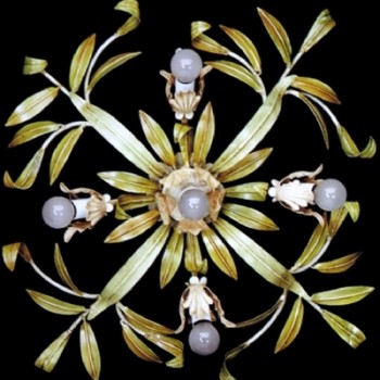Ceiling Lamp with Long Leaves