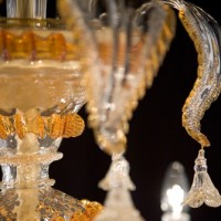 Classic 51 Light Murano Glass, detail