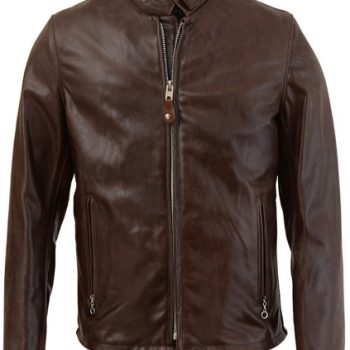 Cowhide Leather Racer Jacket