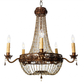 Filigree Chandelier 20 inches x 25 inches