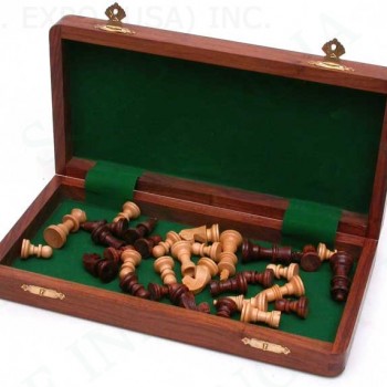 Folding Wooden Chess set 10 inches