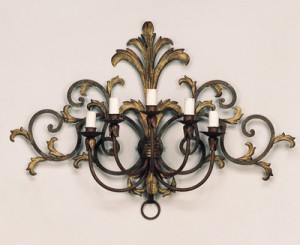 Forged 5 Light Sconce