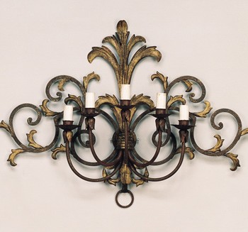 Forged 5 Light Sconce