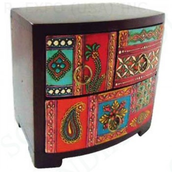 Hand Painted Wood Drawers 7 inches x6.25 inches