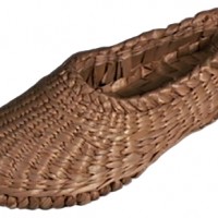 Hand-Woven Straw Shoes
