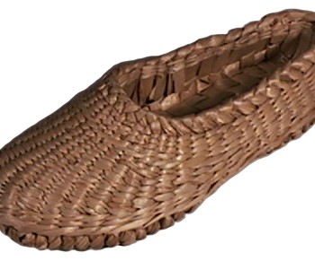 Hand-Woven Straw Shoes