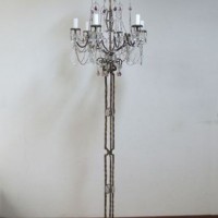 1920s Florentine Standing Lamp