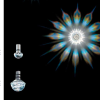 Crystal Nebula Light, detail
