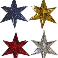 Tin Star Ornaments