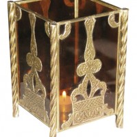 8in Pillar Candle Holder