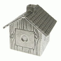 Birdhouse Pewter Box