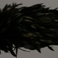 Black Iridescent Boa