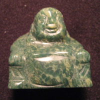 Carved African Jade Buddha