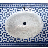Moroccan Mosaic Sink Top