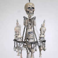 Skull Chandelier Ornament