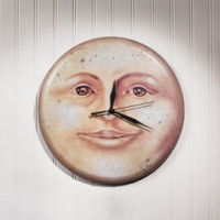 Vintage Moon Clock