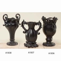 14in Bronze Vases
