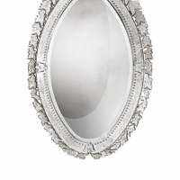 18th Century Style Oval Venetian Mirror