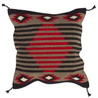 24x24 Wool Tapestry Pillow 871