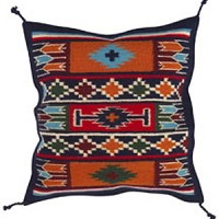 24x24 Wool Tapestry Pillow 877
