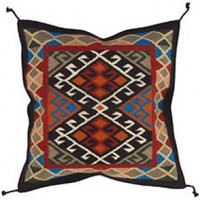 24x24 Wool Tapestry Pillow 890