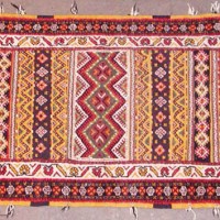 7x3.5ft Moroccan Tribal Rug