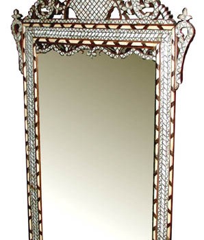 8ft Tall Mother of Pearl Mirror