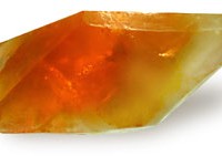 Amber Citrine Gardenia Rock Soap