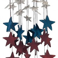 American Stars Ceramic Wind Chimes