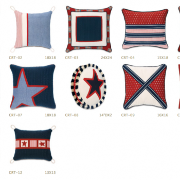 Americana Patchwork Pillows