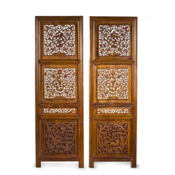Antique Hand Carved Screens