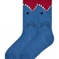 Bite Me Shark Socks
