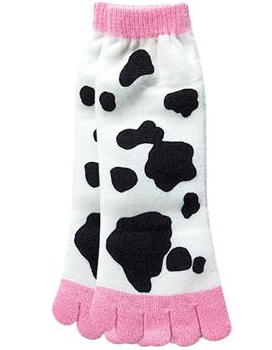 Cow Toe Socks