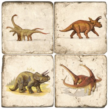 Dinosaur Terracotta Tiles