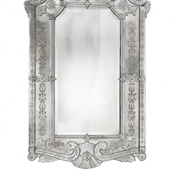 Engraved Venetian Mirror