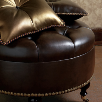 Faux Leather Pillows