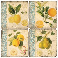 Fruits de Provence Terracotta Tiles