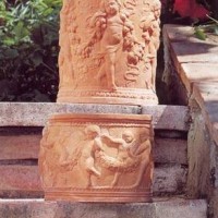 Italian Terracotta Angel Planters